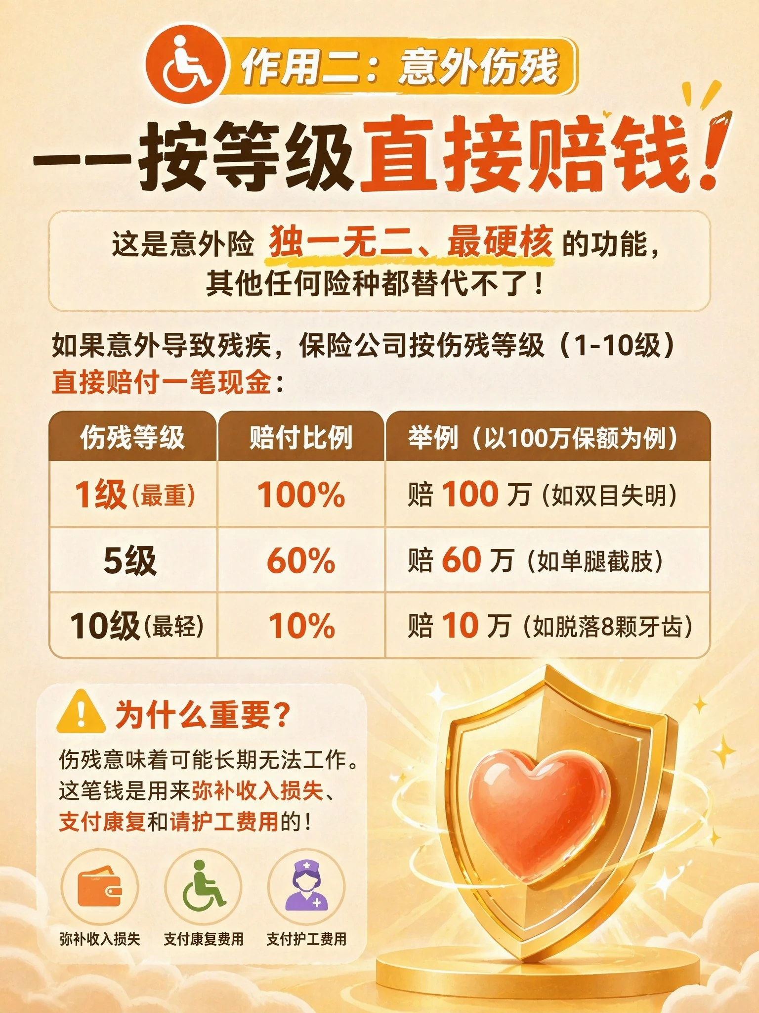 意外伤残