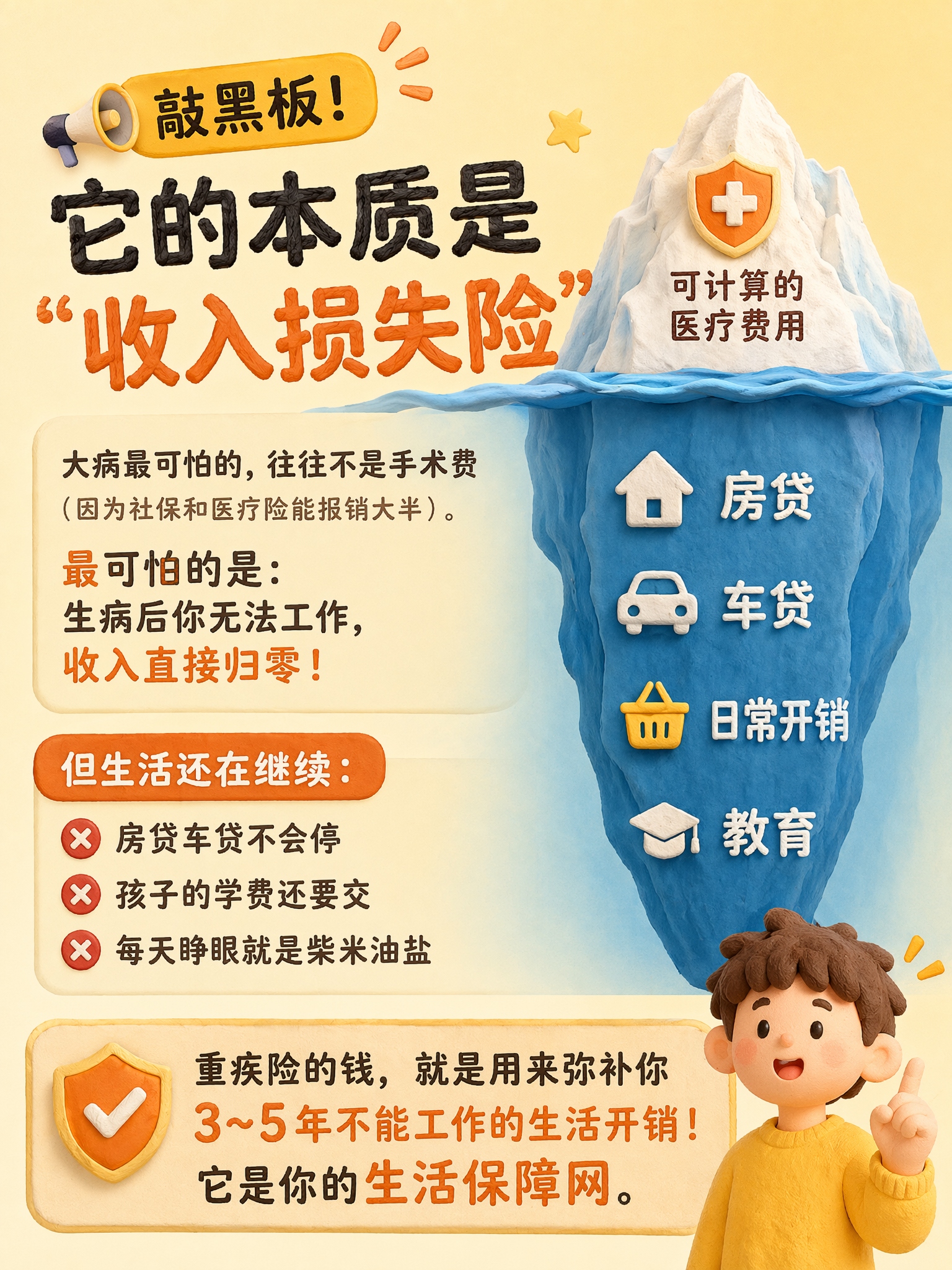 冰山与生活成本