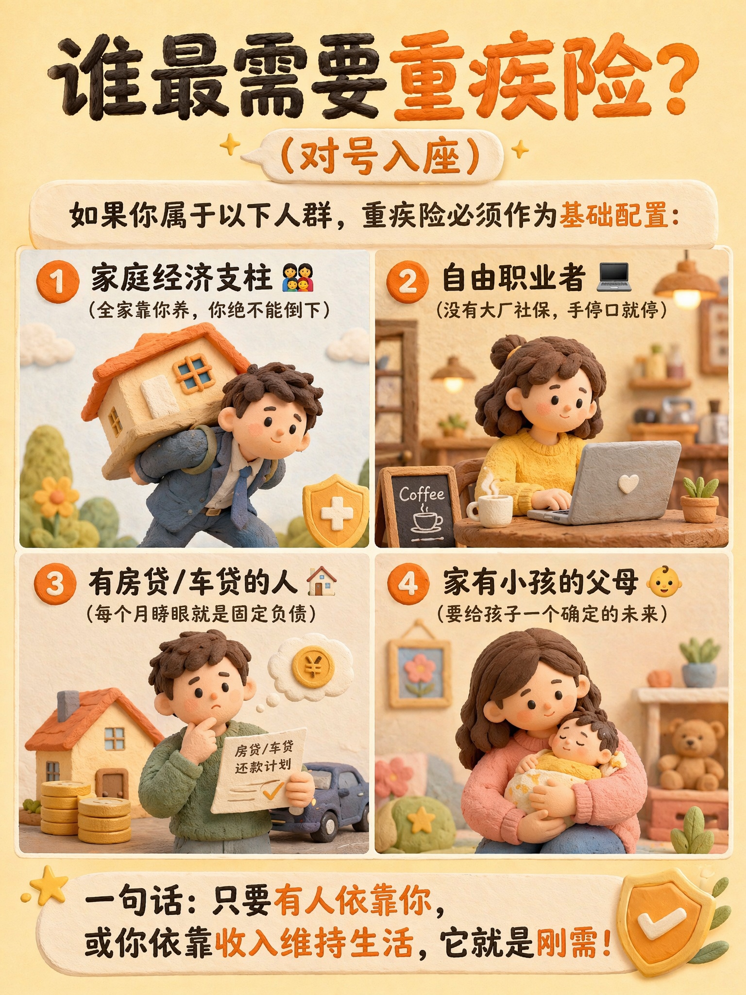 谁最需要重疾险