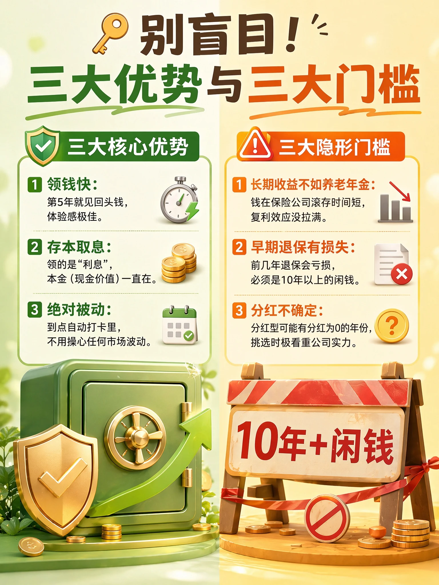 三大优势vs三大门槛
