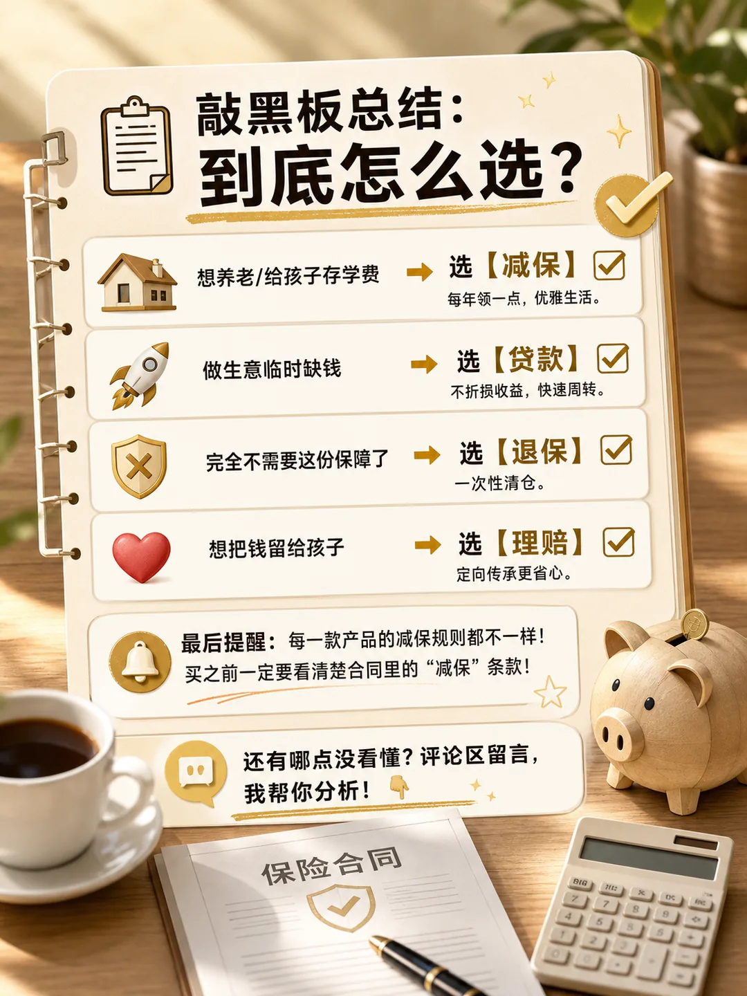 到底怎么选：四种场景对应四种方式