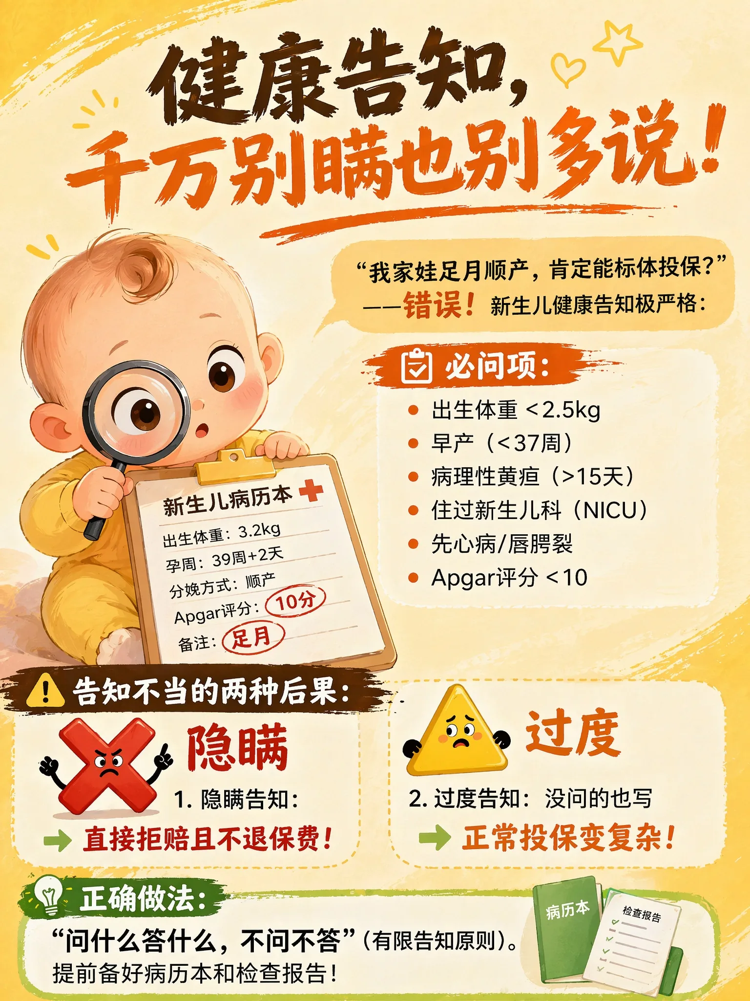 4.1 健康告知:千万别瞎也别多说