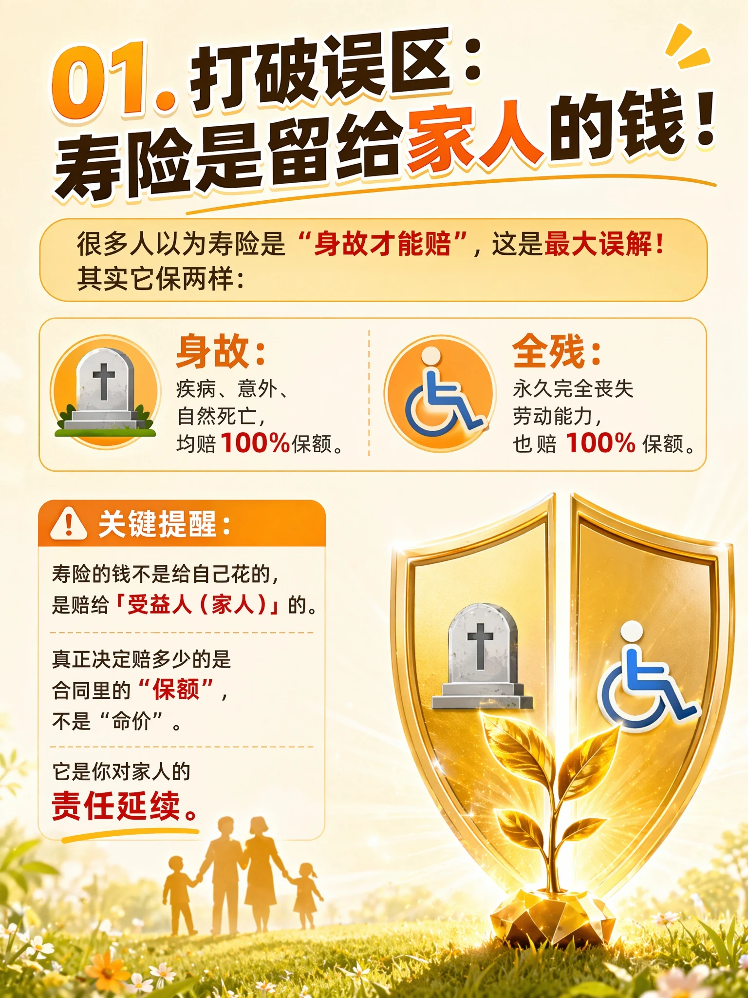 寿险不止死了才赔