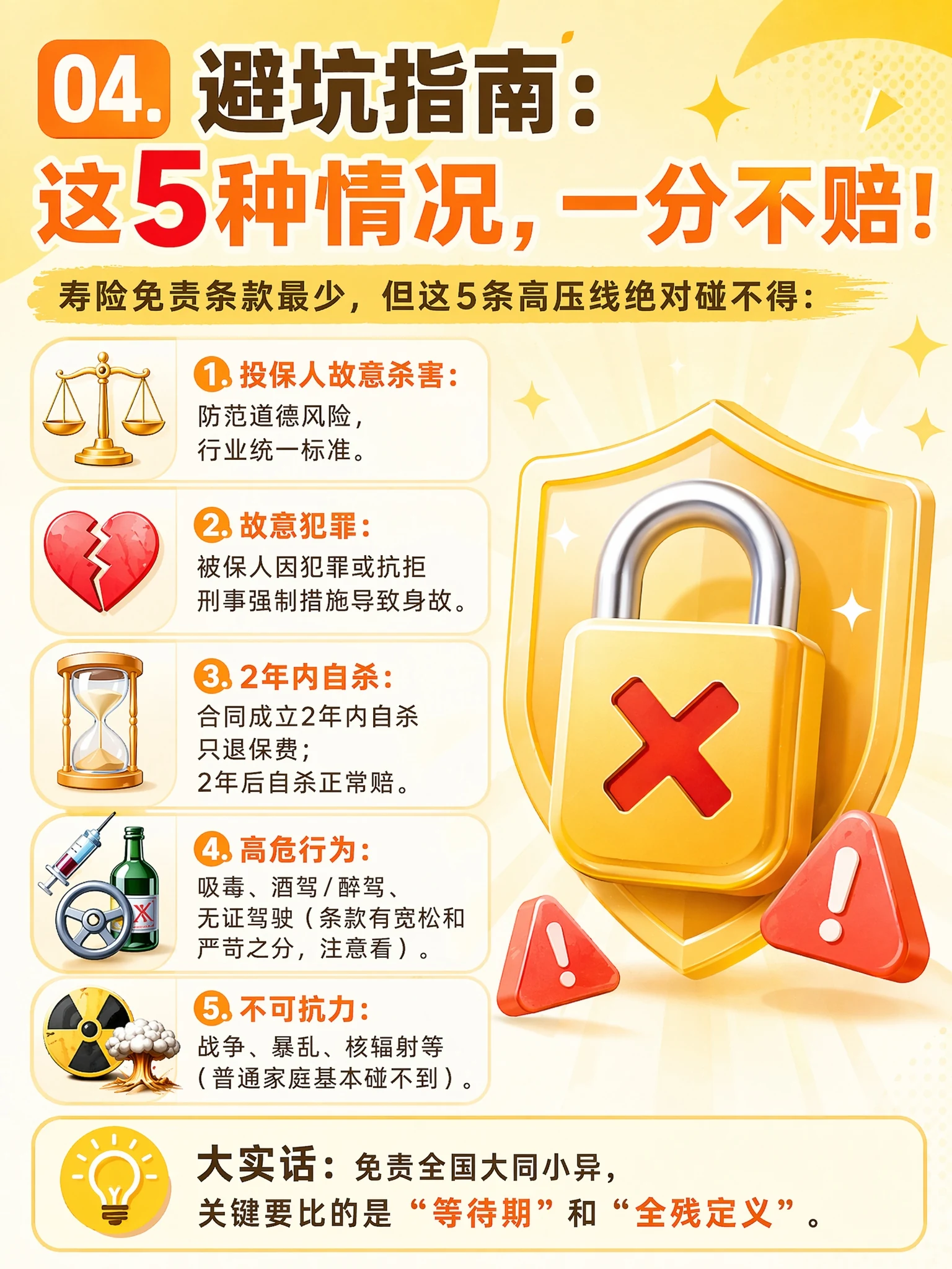 免责条款